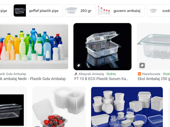Plastik Ambalajlar ve Çevresel Etkileri